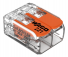Conector Emenda WAGO 221-612 2 Polos 41A até 6mm²
