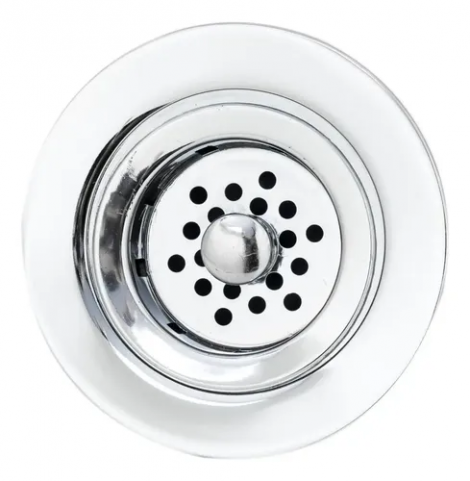 Válvula Americana para Pia 3.1/2" Iguatemi com Cesto Inox