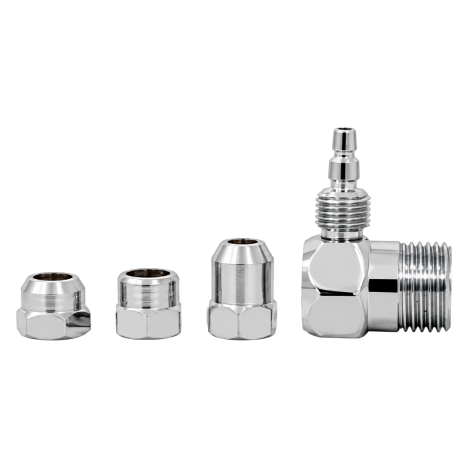 Adaptador para Filtro com Regulador de Vazão 1/2", 1/4", 5/16" e 3/8" Iguatemi Ref. 1063540