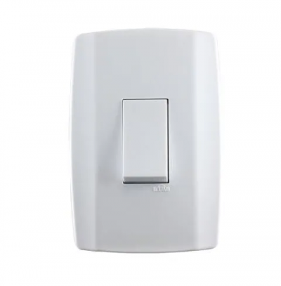 Conjunto Interruptor Paralelo 10A 250V Vertical Slim Ilumi