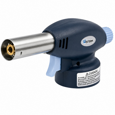 Maçarico Portátil de Encaixe para Gás Butano 6019 Western