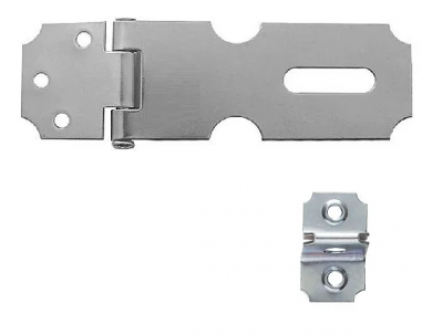 Porta Cadeado Zincado 89 mm Aço Aliança 81114