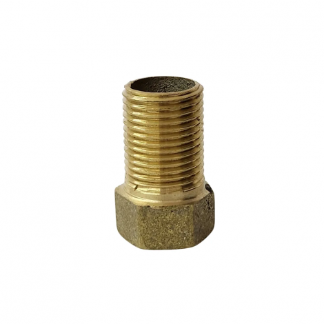 Aumento de Latão Médio 1/2" Furkin para Instalações Hidráulicas