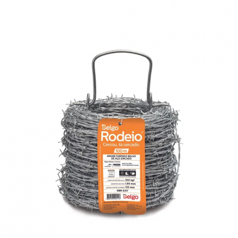 ARAME FARPADO 100M F16 RODEIO BELGO