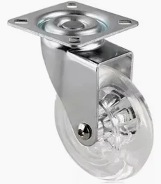 RODIZIO TRANSPARENTE SEM TRAVA 35MM