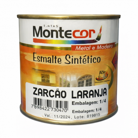 ZARCAO LARANJA 1/4 MONTECOR