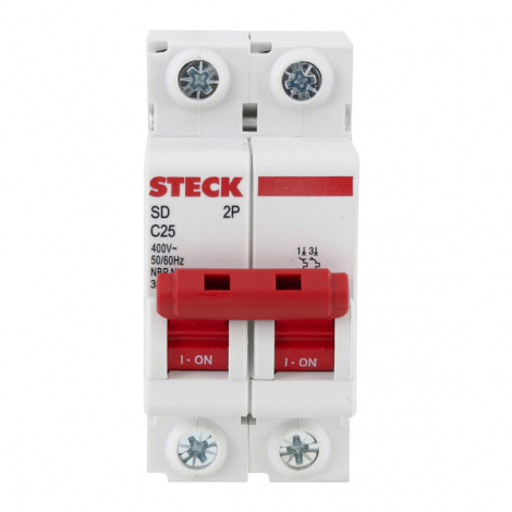 DISJUNTOR STECK DIN BIP 25A (C)