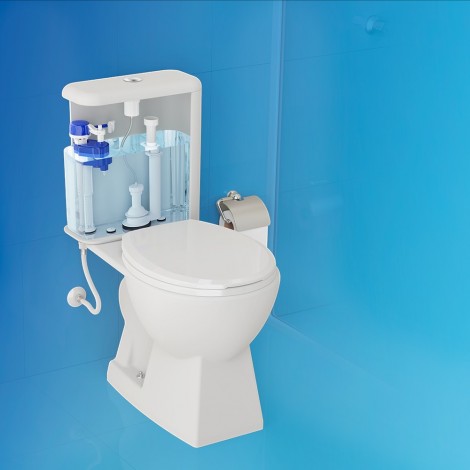 Kit para Caixa Acoplada Master Flux com Saída Pneumática 3x1 – Ref. 9544