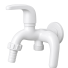 Torneira AcquaFam 1/4 de Volta Branca para Tanque/Máquina Fame