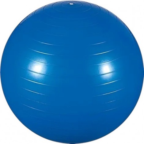 Bola Inflável para Exercícios 85cm Western Azul Metálico – Ref. Fit-36