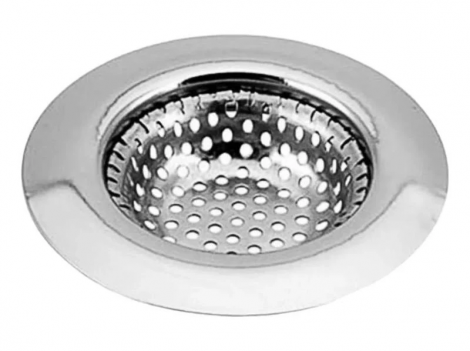 Ralo Inox para Lavatório e Tanque 90mm Universal
