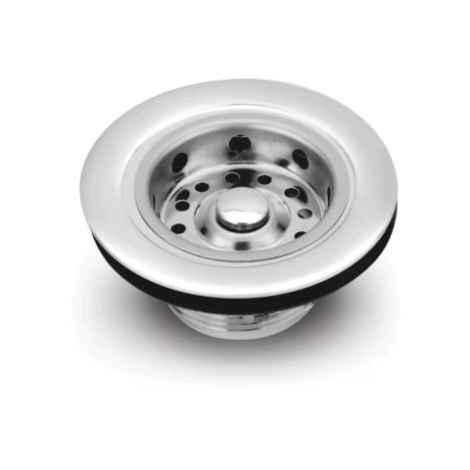 Válvula para Pia Inox Americana 3.1/2" x 1.1/2" Iguatemi Metais Linha Econ