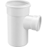 Tê de Redução para Esgoto 75 x 50mm Branco Krona