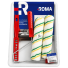 Kit Flex para Pintura 23 cm 5 Peças com 2 Rolos Verde/Amarelo Roma 68510
