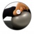 Bola Inflável para Exercícios 55cm Western – Cinza Prateado