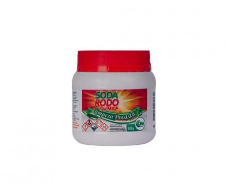 Soda Rodo – Limpeza Pesada Desencrustante Alcalino 500g | Rodo Química