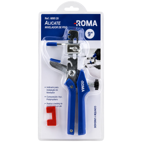 Alicate Nivelador de Pisos 9" Roma 6095 20