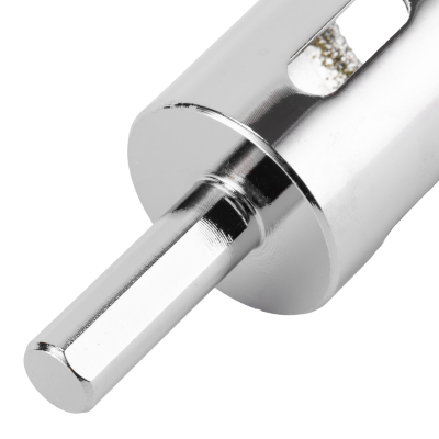 Broca Diamantada para Vidro 30mm – Haste Triangular – MTX – 1 Peça