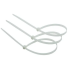 Abraçadeira de Nylon Branca 2,5 x 150mm Kala Kit com 100 Unidades