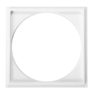 Porta-Grelha Quadrada Branca 9,4x9,4cm Astra