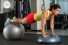 Bola Inflável para Exercícios 55cm Western – Cinza Prateado
