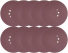 Disco de Lixa 225 mm G120 para Lixadeira de Parede LPV400B LPV600 LPV925 Vonder