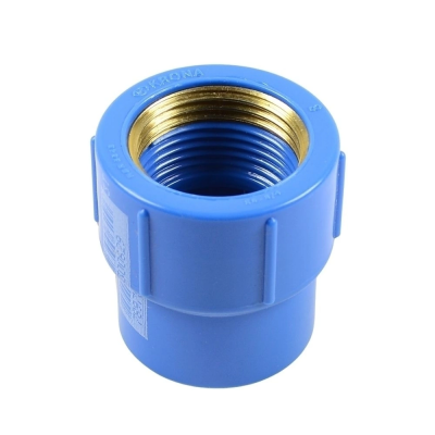 Luva Soldável com Bucha de Latão 25 x 3/4 Azul Krona