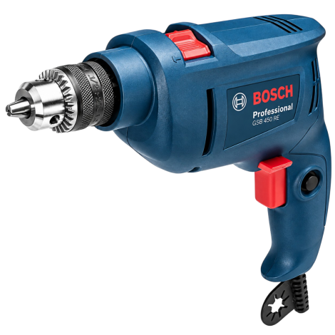 Furadeira de Impacto Profissional Bosch GSB 450 RE 450W 220V