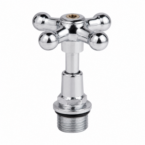 Cabeçote com Chaveta C38 CR R02 Furkin Metais Sanitários Ref. 1469