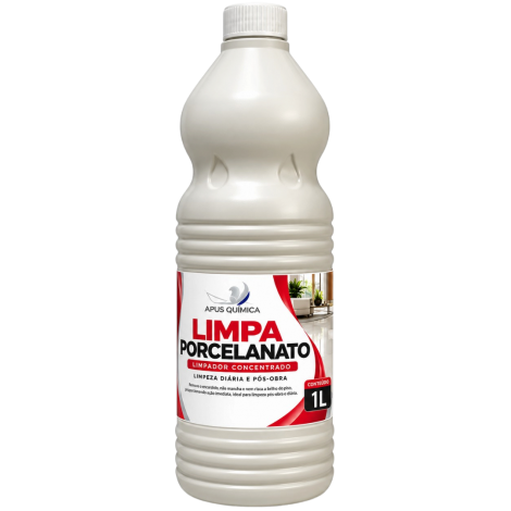 Limpa Porcelanato Concentrado 1 Litro Apus Química