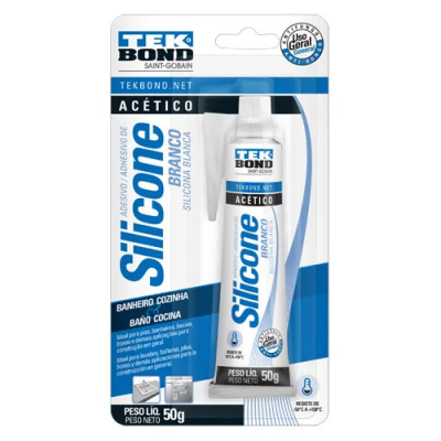 SILICONE ACETICO 50G BCO BLISTER