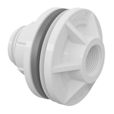 Adaptador Flange 1.1/2" Roscável para Caixa D'água em PVC Krona