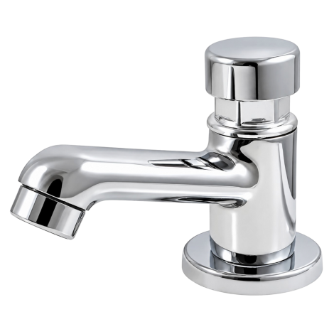 Torneira Automática para Lavatório de Mesa DN15 NBR 13713 Furkin Cromada