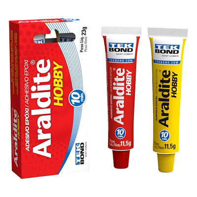 Cola Epóxi Araldite Hobby Adesivo Bicomponente