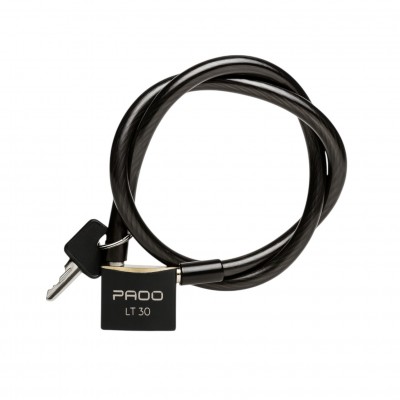 Cadeado Para Bicicleta 30mm Preto Pado – LT 30/600mm | Ref. F6A | NBR 15271