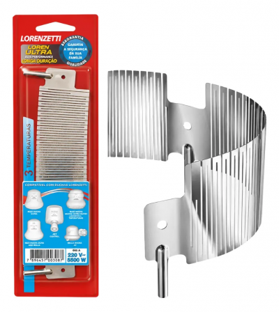 Resistência Lorenzetti Loren Ultra 220V 5500W para Maxi Banho, Maxi Ducha, Relax, Loren Bello e Maxi Torneira