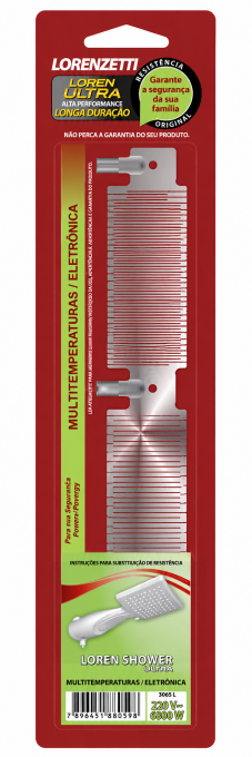 Resistência 4T Loren Ultra Lorenzetti 220V 6800W
