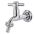 Torneira de Jardim Longa 1/2" e 3/4" L Sink 1/4 de Volta Iguatemi Ref. 1230431