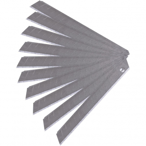 Lâmina para Estilete 9 mm com 10 Peças Worker