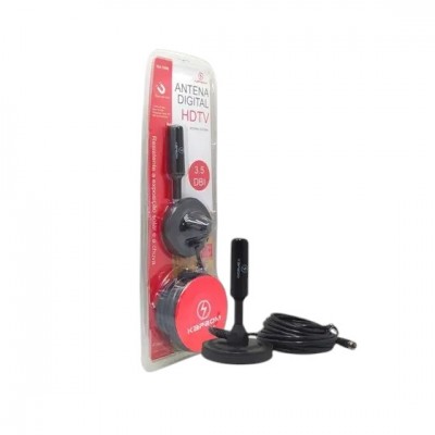 Antena Digital HDTV Interna e Externa KAPBOM