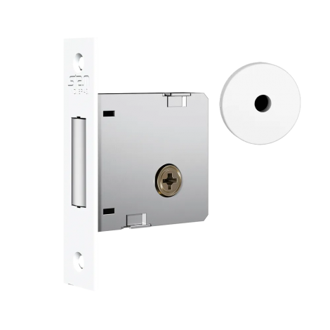 Fechadura Auxiliar 1004 Roseta Inox