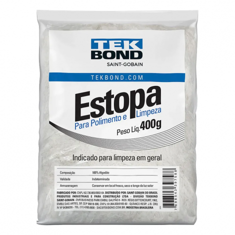 Estopa Especial para Polimento 400g Plus Limpeza e Acabamento