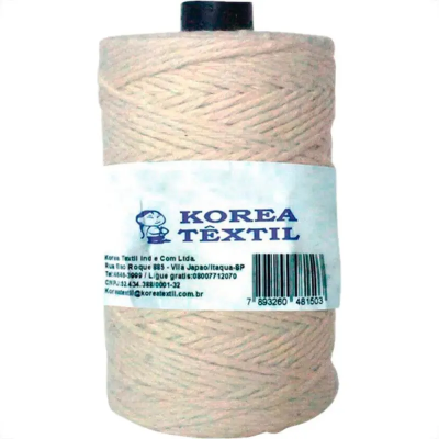 BARBANTE KOREA ALGODAO 4/ 8 120MT