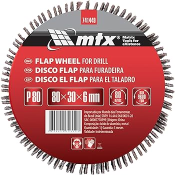 DISCO FLAP PARA FURADEIRA P80 ''MTX''