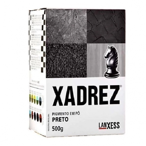 XADREX PIGMENTO EM PÓ PRETO 250 G