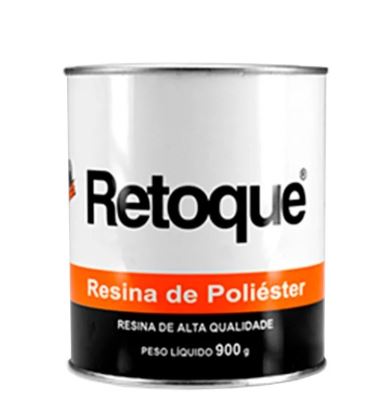 Resina de Poliéster Laminação 900g com Catalisador Retoque