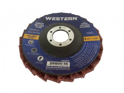 Disco de Lixa Flap Western