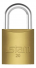 Cadeado Zamac Latonado 20mm Stam