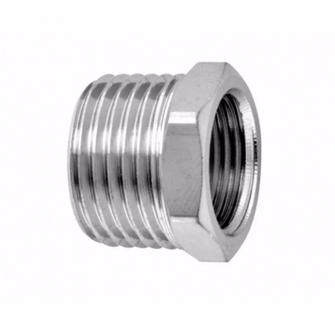 BUCHA REDUCAO 3/4 X 1/2 CROMADA