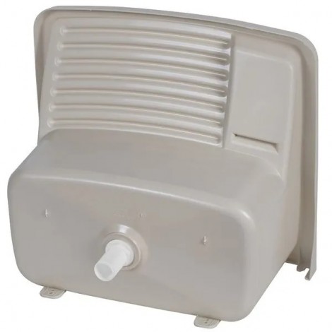 Tanque Plástico 22 Litros – Astra – Branco – 47×43×27 cm – Com Válvula e Kit de Fixação